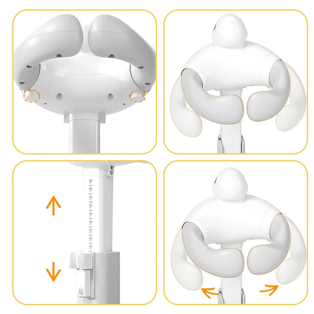 Baby Standing Shower Stand Adjustable Children'S Bath Device Household Non-Slip Children'S Bath Stand Baby Bath Stand Support